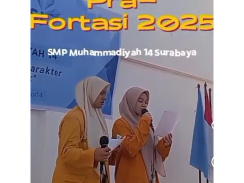 FORTASI SMP Muhammadiyah 14 Surabaya 2025: Menjadi Pelajar H